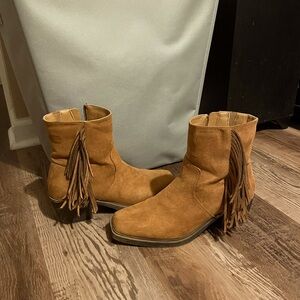 Ankle Boots with Frill. Only worn a couple of times.